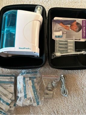 NasalFresh MD Nasal Irrigation System in White & Teal